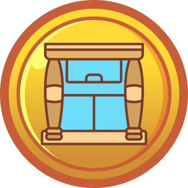 Sikke Simgesi vektör illüstrasyonu