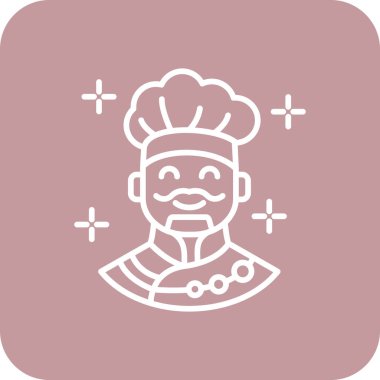 Bir Noel ağacının şirin bir simgesinin vektör çizimi