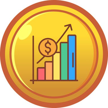 ticari grafik vektör simgesi