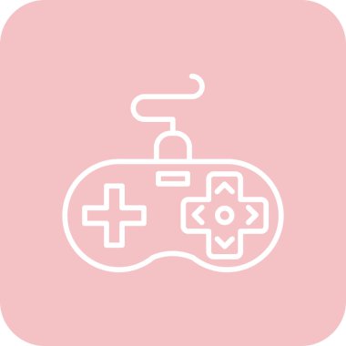 joystick simgesi vektör illüstrasyonu