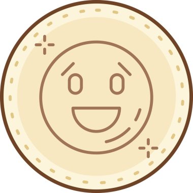 Bozuk para. Web simgesi basit illüstrasyon