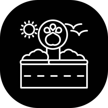 seo modern simgesinin vektör illüstrasyonu