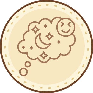 Bulut. Web simgesi basit illüstrasyon