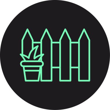 Bitki. Web simgesi basit illüstrasyon