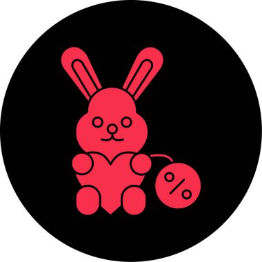 Çizgi film simgesinin vektör çizimi