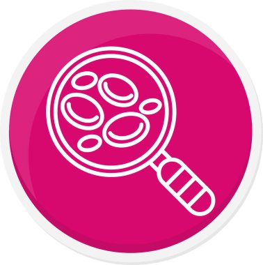 magnifier vector icon modern simple illustration