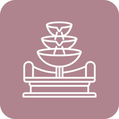 Spa simgesinin vektör illüstrasyonu