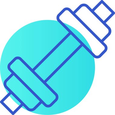 Dambıl. Web simgesi basit illüstrasyon