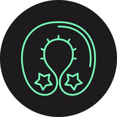 Benzersiz Miğfer Vektör Kabartma Simgesi