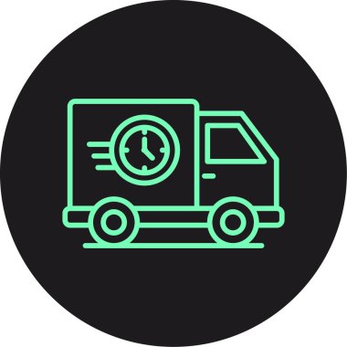 servis simgesi vektör illüstrasyonu