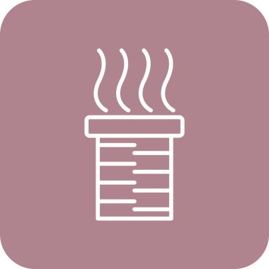 Klima ikonu vektör illüstrasyonu