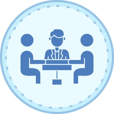 İnsan simgesinin vektör illüstrasyonu