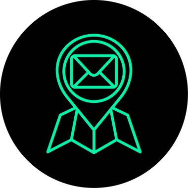 seo modern simgesinin vektör illüstrasyonu