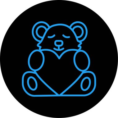 Oyuncak ayı. Web simgesi