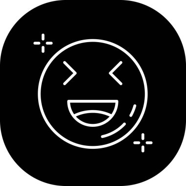 vektör emoji ico, vektör illüstrasyonu