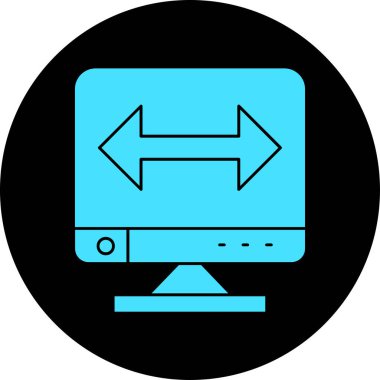 seo modern simgesinin vektör illüstrasyonu