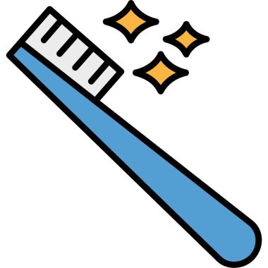 fırça. Web simgesi basit illüstrasyon