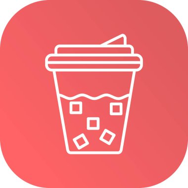 Bir fincan sıcak çay vektörü illüstrasyonu