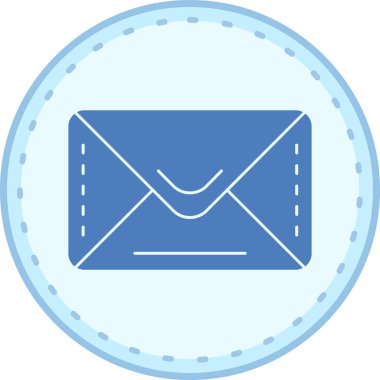 E- posta simgesi vektör illüstrasyonu