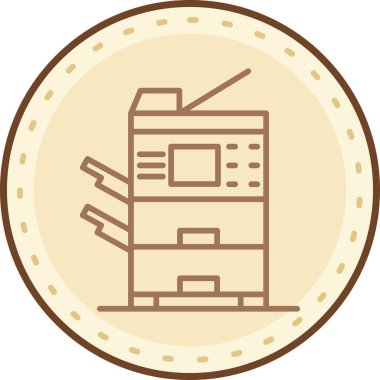 Bir ev simgesinin vektör illüstrasyonu