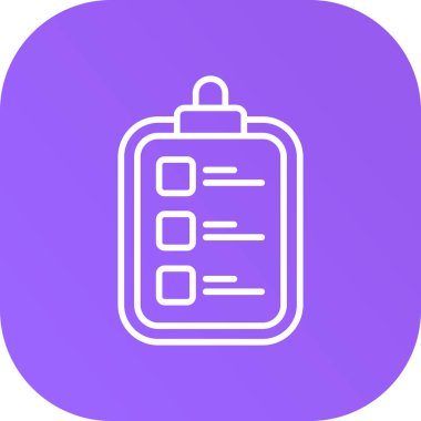 Pano simgesi, vektör illüstrasyonu basit tasarım