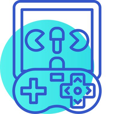 Moda biçimi izole edilmiş arkaplanda oyun oynatma simgesi