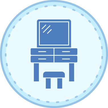 bilgisayar ekranı simgesi, vektör illüstrasyonu