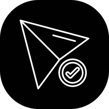 pusula simgesi, vektör illüstrasyonu