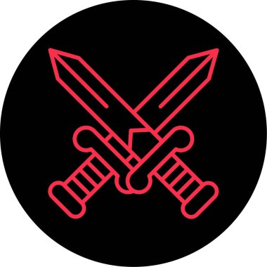 bıçak simgesi vektör illüstrasyonu