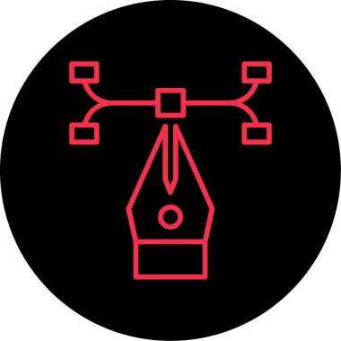 Modern b 'nin vektör illüstrasyonu eksik simgesi