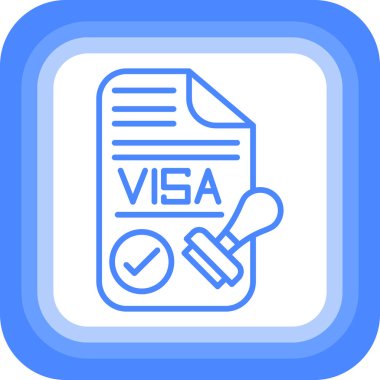 Seyahat simgesinin vektör illüstrasyonu