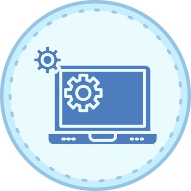 Web geliştirme kutsal kişilerin resmi, vektör çizim