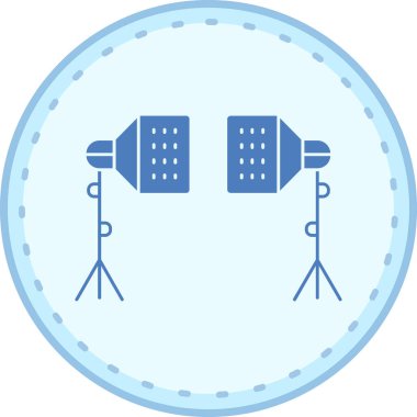 Çizgi film mikrofonunun vektör çizimi