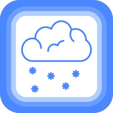 vektör bulut simgesi