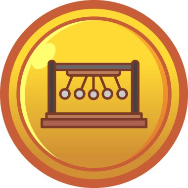 vektör modern resimleme, yuvarlak çerçeve