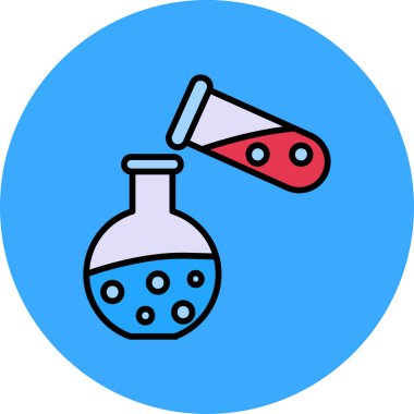 Kimyasal şişesi vektör simgesi