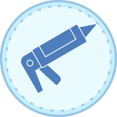 Roket. Web simgesi basit illüstrasyon