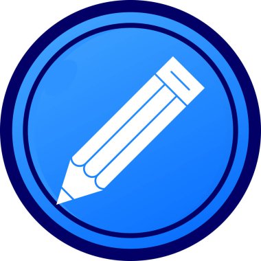 kalem simgesi vektör illüstrasyonu