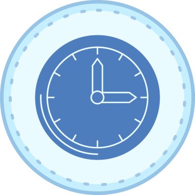 vektör saat resimleme