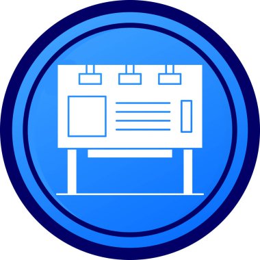 Modern bir simgenin vektör illüstrasyonu