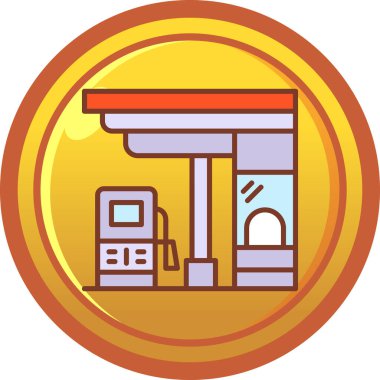 para para simgesi, çizgi film tarzı