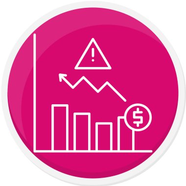 Modern simgenin vektör illüstrasyonu