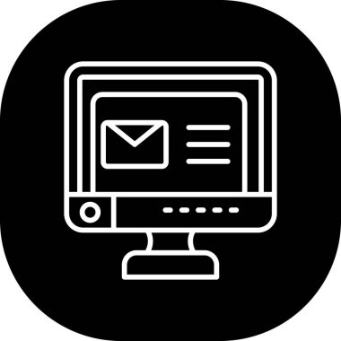 Web simgesi vektör illüstrasyonu