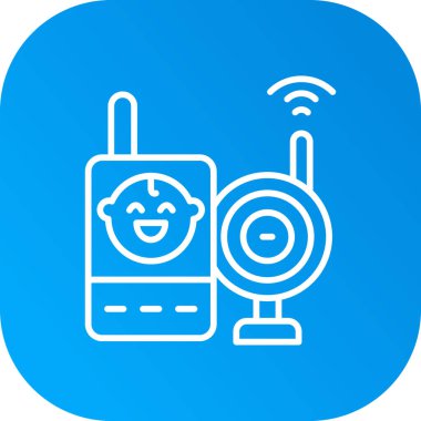 Radyo kamerası. simge tasarımı