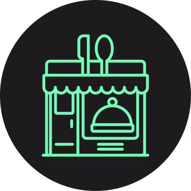 vektör mutfak fırın ico