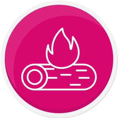 Ateş Ateşi. Basit illüstrasyon