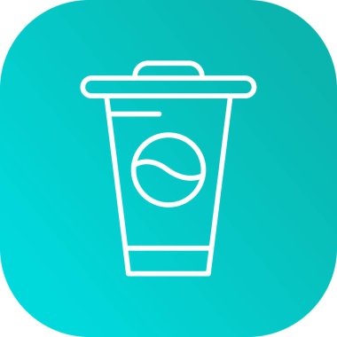 vektör kahve bardağı simgesi