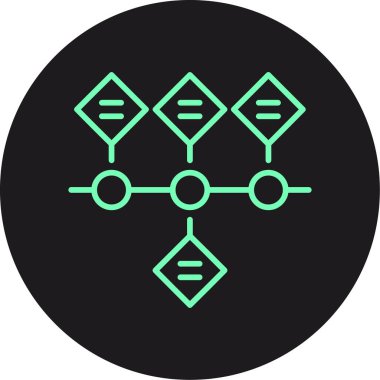 seo modern simgesinin vektör illüstrasyonu