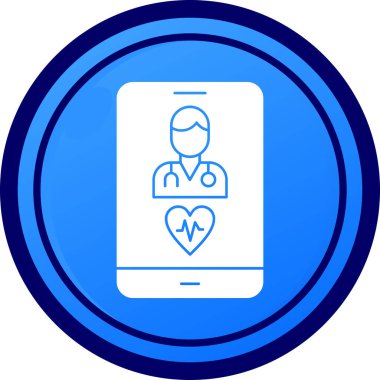 Doktor Simge vektör illüstrasyonu