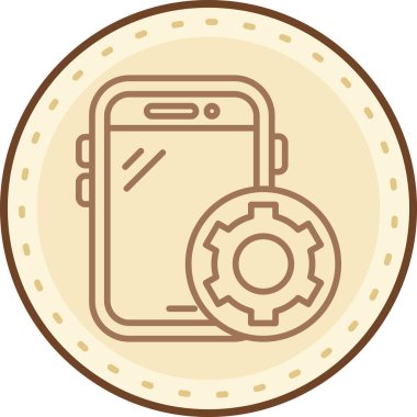 Cep telefonu. Basit tasarım